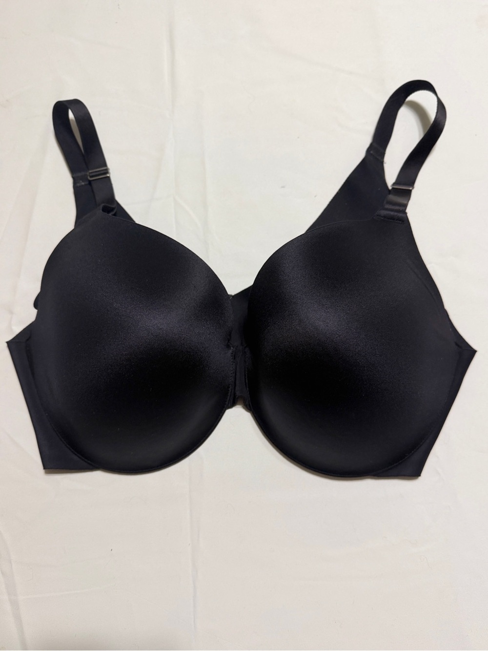 SOMA 36DD Black Vanishing Back Full-Coverage Underwire Bra